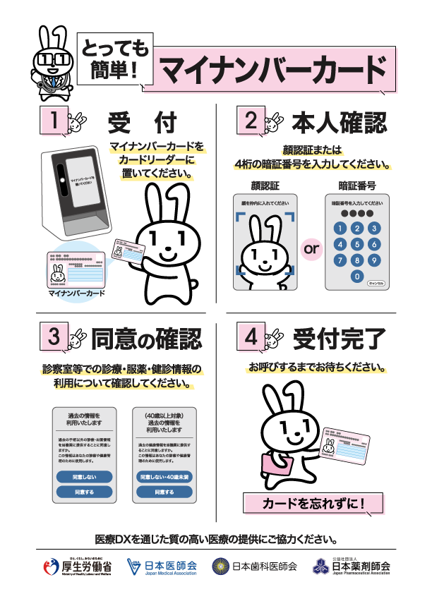 とっても簡単!マイナンバーカード